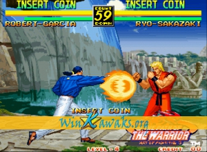 Art of Fighting 3: The Path of the Warrior (Korean version) Screenshot Art of Fighting 3: The Path of the Warrior (Korean version) Screenshot