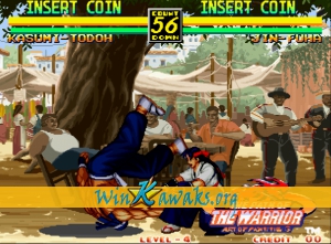 Art of Fighting 3: The Path of the Warrior (Korean version) Screenshot