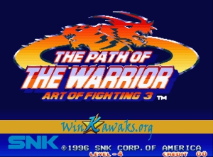 Art of Fighting 3: The Path of the Warrior (Korean version) Art of Fighting 3: The Path of the Warrior (Korean version)