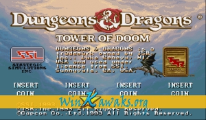 Dungeons and Dragons: Tower of Doom (Euro 940412) Dungeons and Dragons: Tower of Doom (Euro 940412)