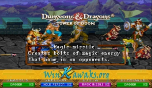 Dungeons and Dragons: Tower of Doom (Asia 940113) Screenshot