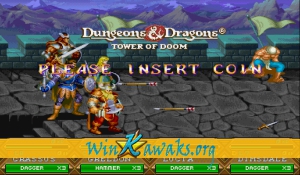 Dungeons and Dragons: Tower of Doom (Hispanic 940412) Screenshot Dungeons and Dragons: Tower of Doom (Hispanic 940412) Screenshot