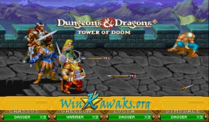 Dungeons and Dragons: Tower of Doom (Hispanic 940125) Screenshot