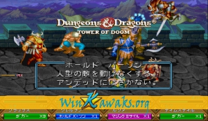 Dungeons and Dragons: Tower of Doom (Japan 940412) Screenshot