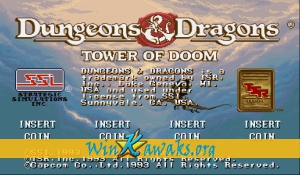 Dungeons and Dragons: Tower of Doom (Euro 940113) Dungeons and Dragons: Tower of Doom (Euro 940113)