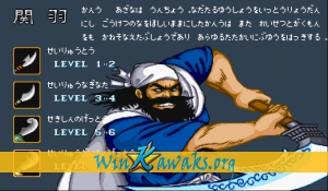 Tenchi wo Kurau (Japan) Screenshot