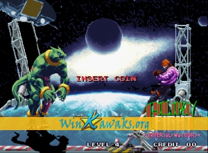 Galaxy Fight: Universal Warriors  (Misses rasters) Screenshot