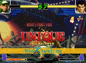 The King of Fighters 10th Anniversary 2005 Unique (hack) Screenshot