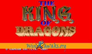 The King of Dragons (Japan 910805 alt)