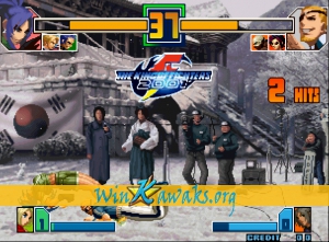 The King of Fighters 2001 (decrypted C) Screenshot The King of Fighters 2001 (decrypted C) Screenshot