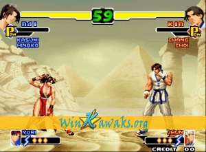 The King of Fighters 2000 (non encrypted P, decrypted C) Screenshot