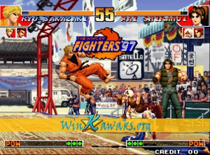 Kof 97 The king of fighters rom hack #fliperama #fliper #kof97 #kof94