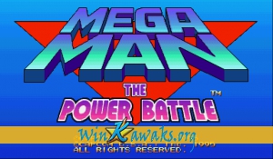 Mega Man: The Power Battle (CPS2, USA 951006) Mega Man: The Power Battle (CPS2, USA 951006)