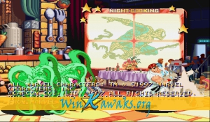 Marvel Super Heroes Vs. Street Fighter (Euro 970625) Screenshot