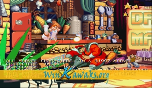 Marvel Super Heroes Vs. Street Fighter (US 970827) Screenshot