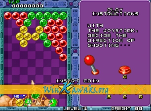 Puzzle Bobble (set 2) Screenshot Puzzle Bobble (set 2) Screenshot