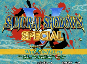 Samurai Shodown V Special