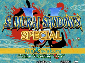 Samurai Shodown V Special (censored alternate set)