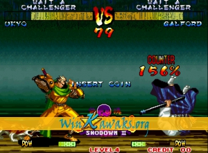 Samurai Shodown III (set 2) Screenshot