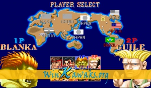 Street Fighter II - The World Warrior (World 910318) Screenshot