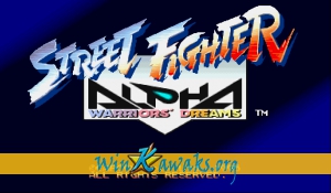 Street Fighter Alpha: Warriors' Dreams (Euro 950718) Street Fighter Alpha: Warriors' Dreams (Euro 950718)