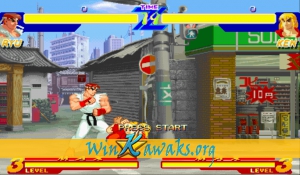 Street Fighter Zero - CPS Changer (Japan 951020) Screenshot