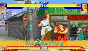 Street Fighter Zero (Hispanic 950627) Screenshot
