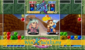 Super Puzzle Fighter II Turbo (US 960620) Screenshot Super Puzzle Fighter II Turbo (US 960620) Screenshot