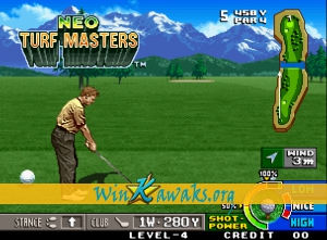 Neo Turf Masters (Misses rasters) Screenshot