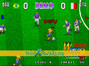 Tecmo World Soccer '96 Screenshot