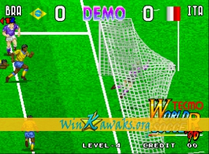 Tecmo World Soccer '96 Screenshot