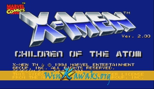 X-Men: Children of the Atom (Japan 941217) X-Men: Children of the Atom (Japan 941217)