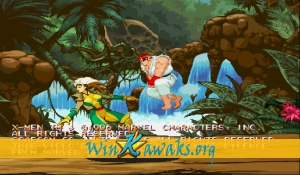 X-Men Vs. Street Fighter (Asia 960910) Screenshot